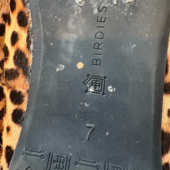 Birdies Starling Cheetah Smoking Slipper size 7 - Picture 8 of 10